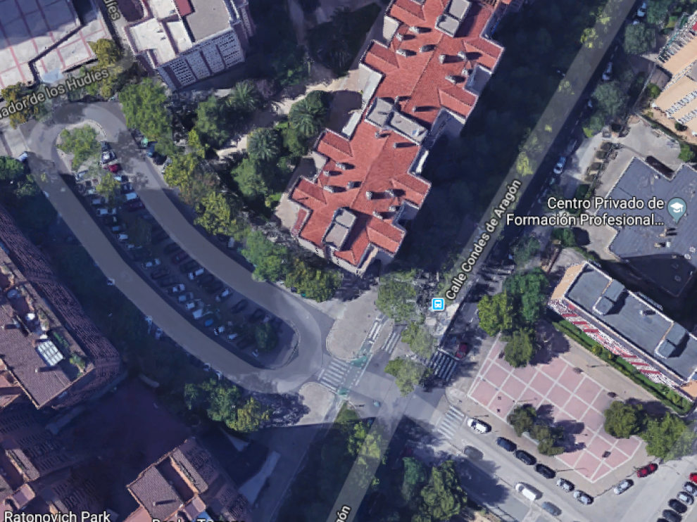 El primero de los accidentes se ha producido en la calle Condes de Aragón.