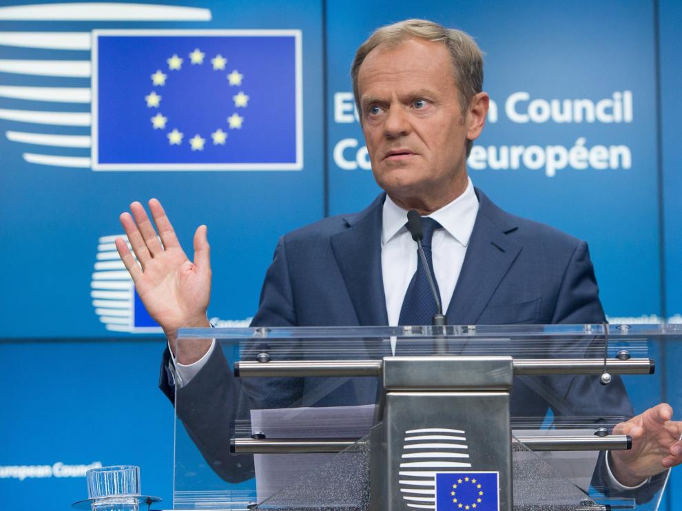 Donald Tusk, presidente de la Unión Europea.