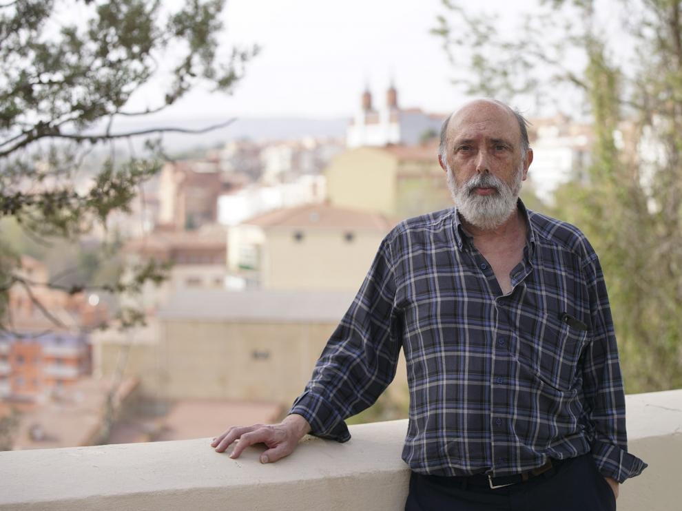 El forense Francisco Etxeberria, durante su reciente estancia en Teruel.