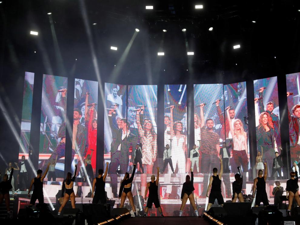 Concierto de OT en el Bernabéu