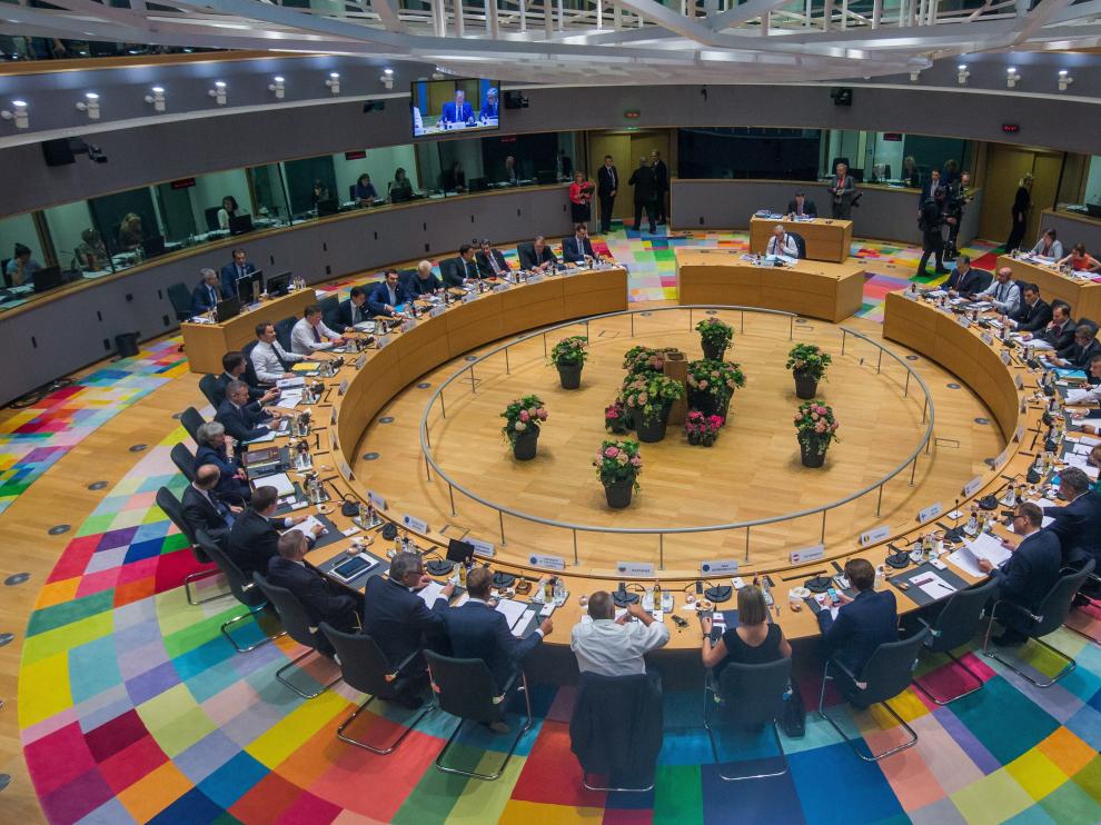 La reunión de los líderes europeos en Bruselas.
