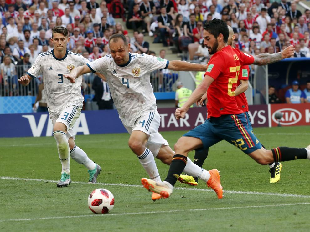 El partido disputado entre España y Rusia logró un 14.829.000 de audiencia media.