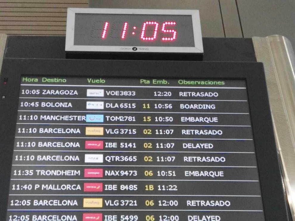 Nuevo horario del vuelo de Volotea