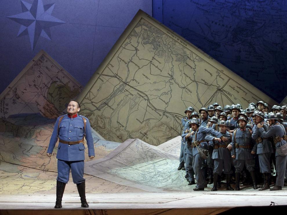 El tenor mexicano Javier Camarena, durante su mítica actuación en el Teatro Real en 2014.