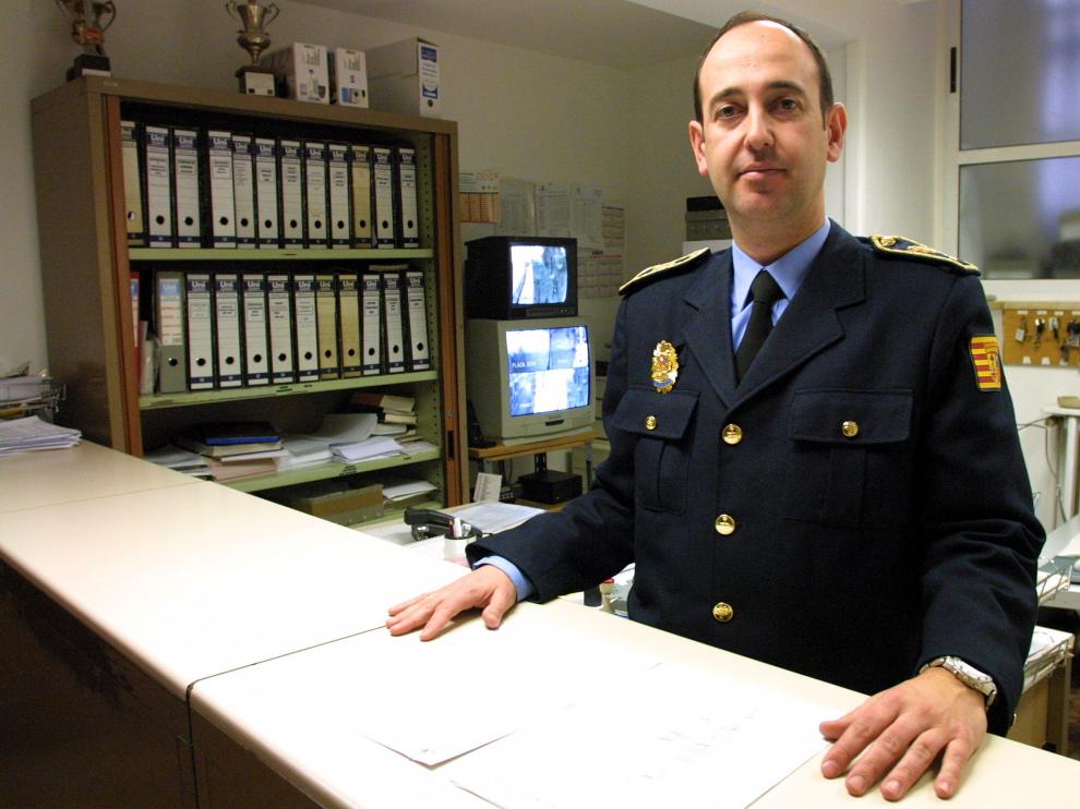 Santiago Hernández, ex jefe de Policía Local de Teruel, en una imagen de archivo