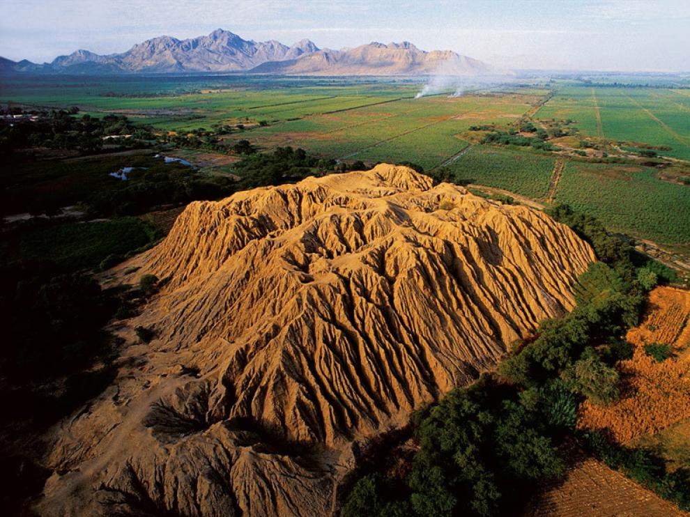 El Valle de las Pirámides, en Perú.