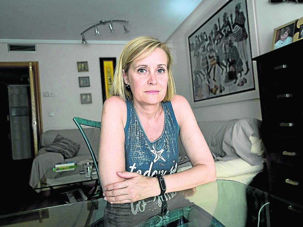 Lucía Nogueras, una de las madres afectadas.