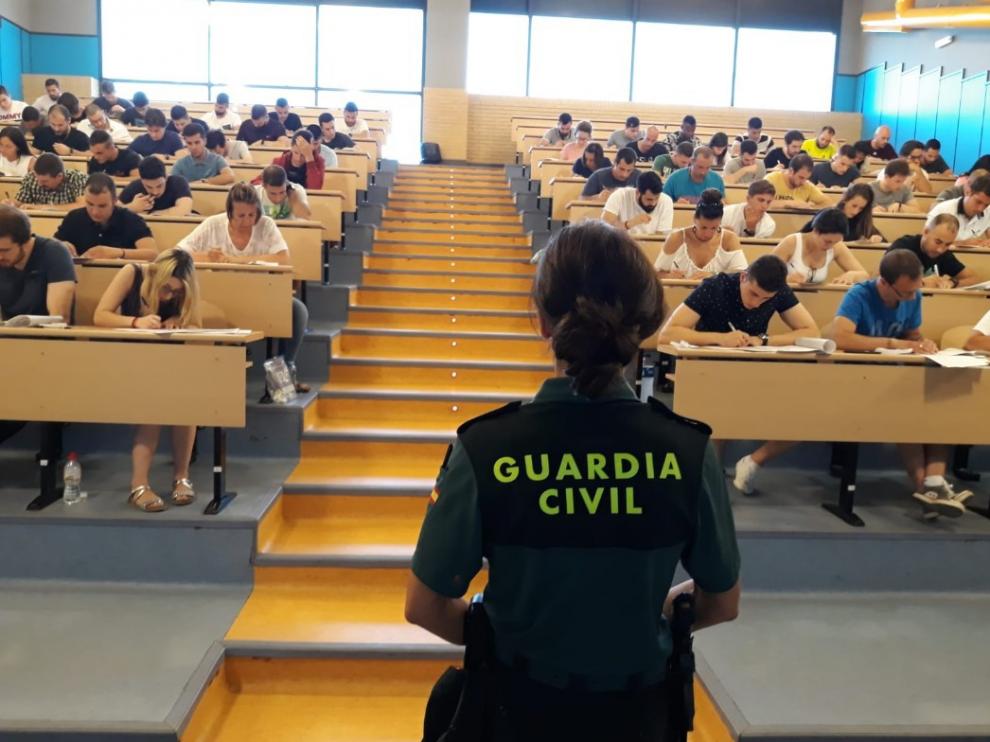 Calatayud es una de las sedes del examen de acceso a la Guardia Civil