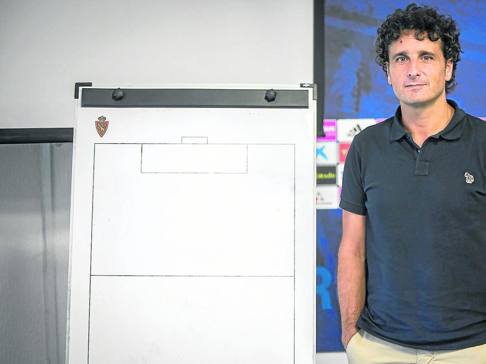 Imanol Idiakez, nuevo entrenador del Real Zaragoza, en una fotografía reciente.