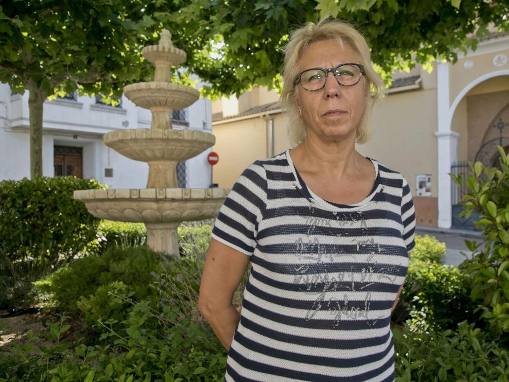Mercedes Sediles entró en 2003 en el Ayuntamiento de Lumpiaque como concejala y lleva 11 años de alcaldesa.