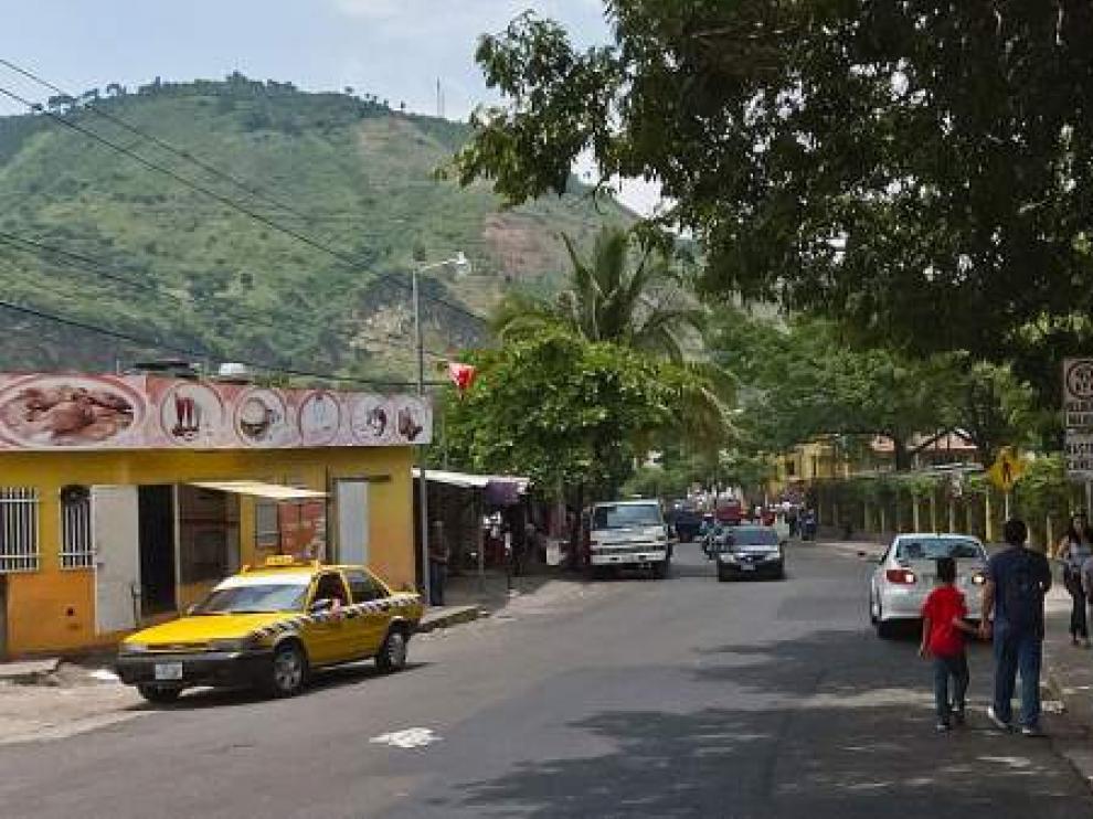 Imagen de la ciudad de San Marcos, en El Salvador.