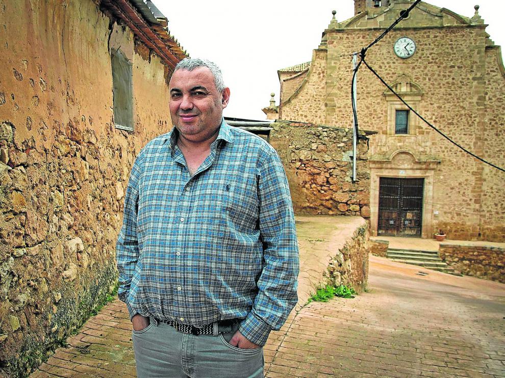 Pascual García, alcalde de Torrehermosa.