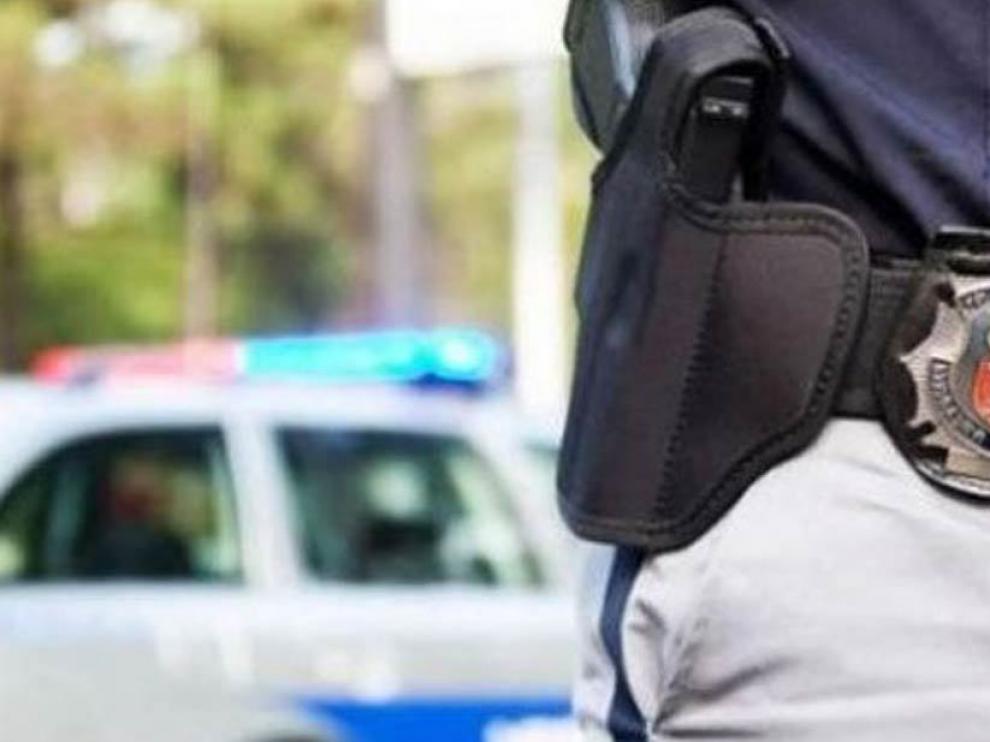 Coche de Policía en Georgia.