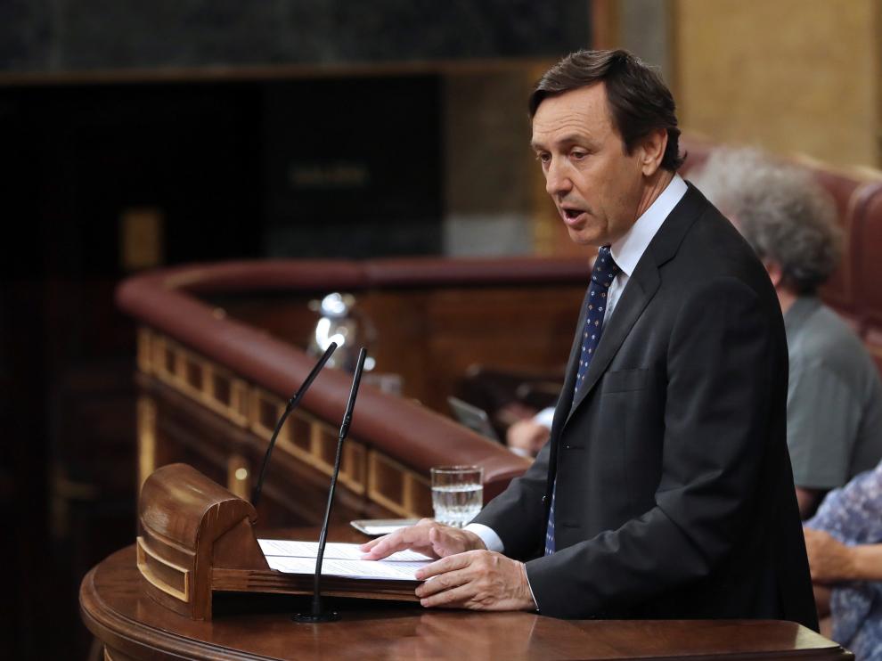 Rafael Hernando, portavoz del PP en el Congreso.