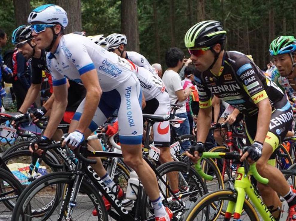 Varios corredores, en la BTT Bronchales Sierra Alta