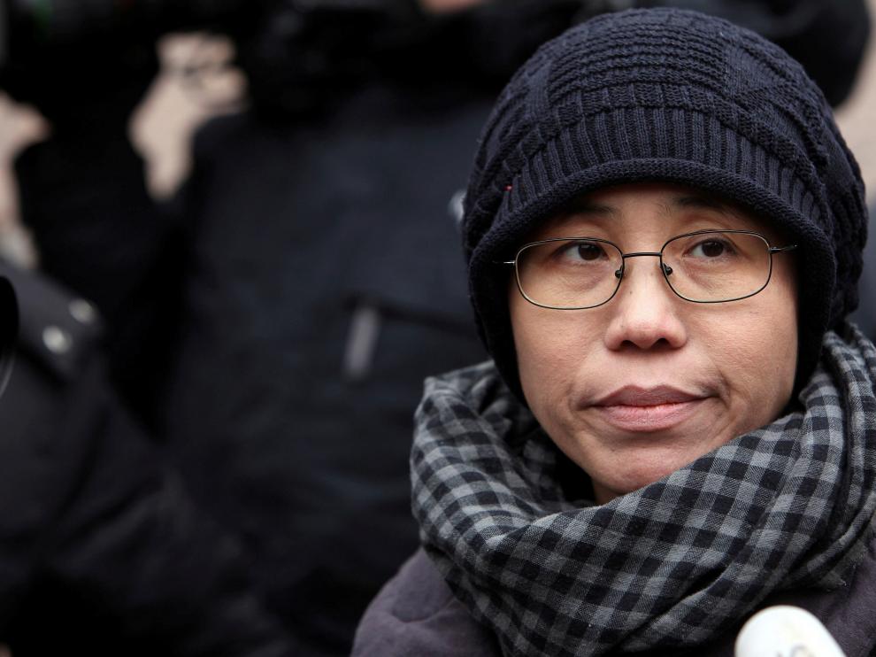 La escritora Liu Xia en una foto de archivo de 2010