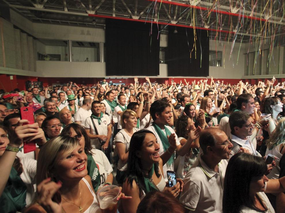 Imagen de archivo de un concierto en el Palacio de Congresos de Huesca