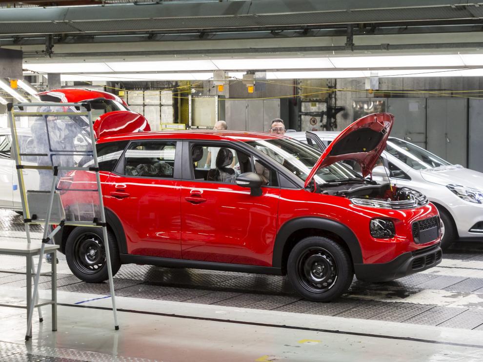 La planta de Figueruelas fabrica modelos de Opel y Citroën a la vez.