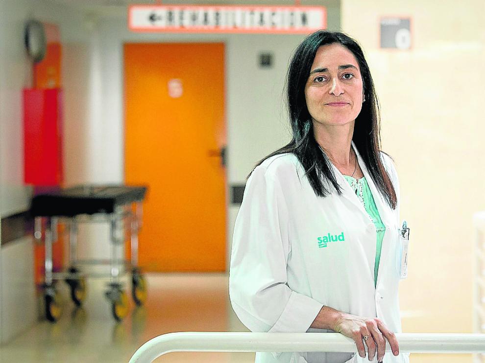 Isabel Villarreal es jefa de servicio de Medicina Física y Rehabilitación del Clínico.