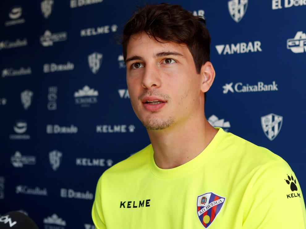 Axel Werner, nuevo portero de la SD Huesca.