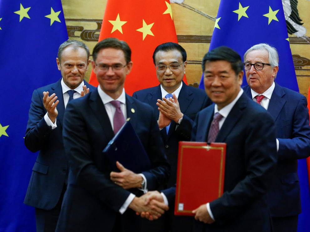 La vigésima cumbre anual China-UE