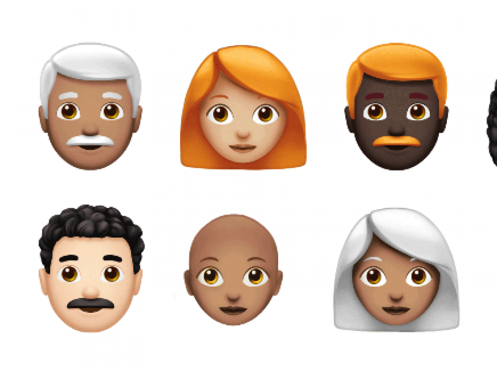 Los nuevos emojis incluyen nuevas opciones de personalización.