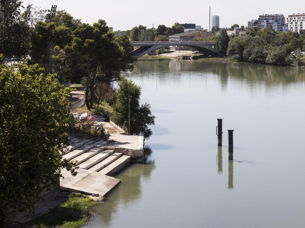 Los restos del embarcadero del Náutico se eliminarán en los próximos meses