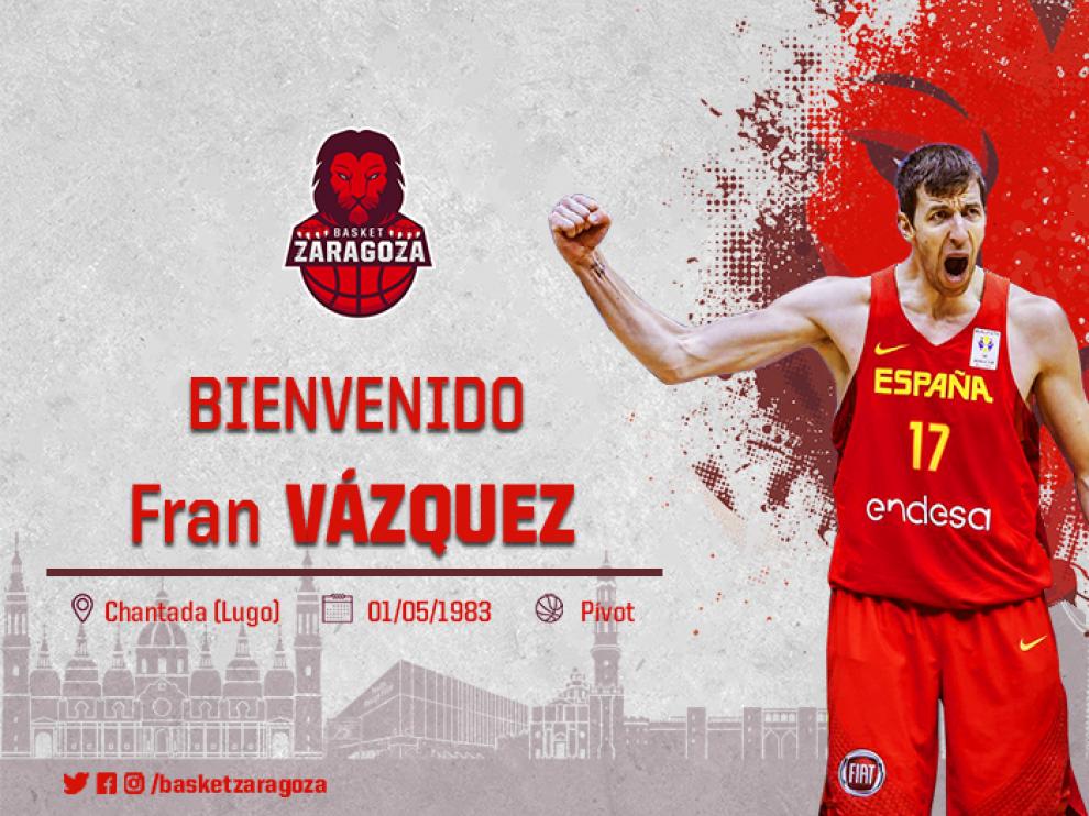 Fran Vázquez es la última incorporación del equipo
