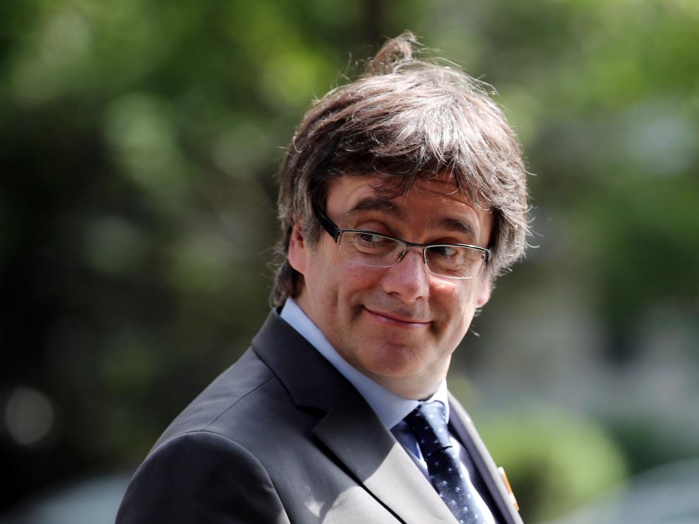 Fotografía de archivo que muestra al expresidente catalán Carles Puigdemont.
