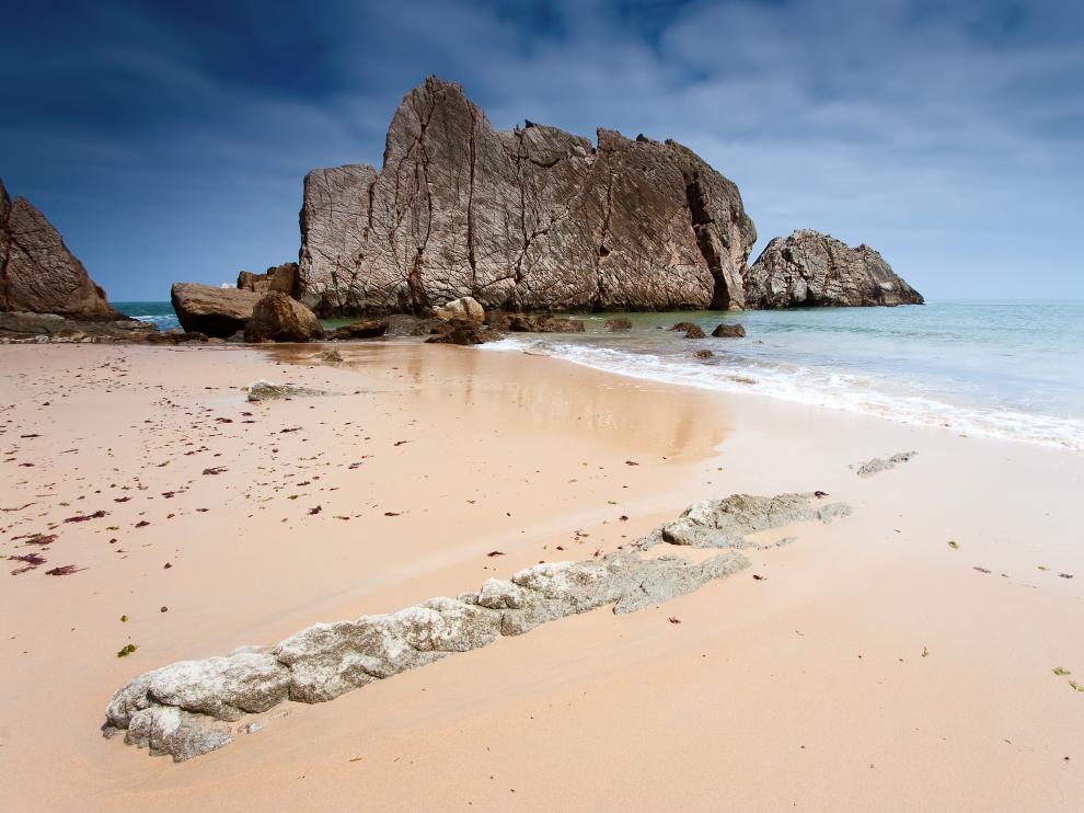 Playa de Arnía, uno de los lugares con más encanto del cantábrico.