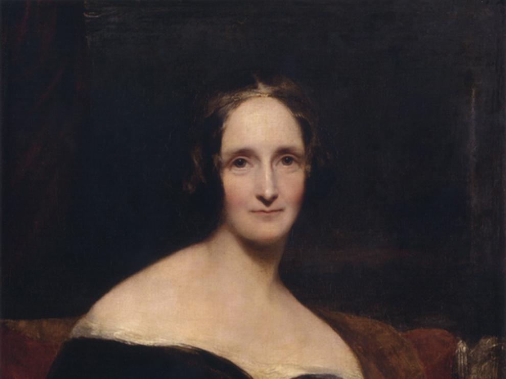 Mary W. Shelley, la joven esposa de Percy B. Shelleyt, autora de 'Frankenstein'.