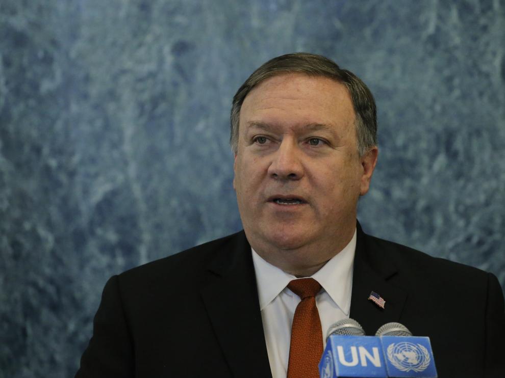 Mike Pompeo, secretario de Estado estadounidense.