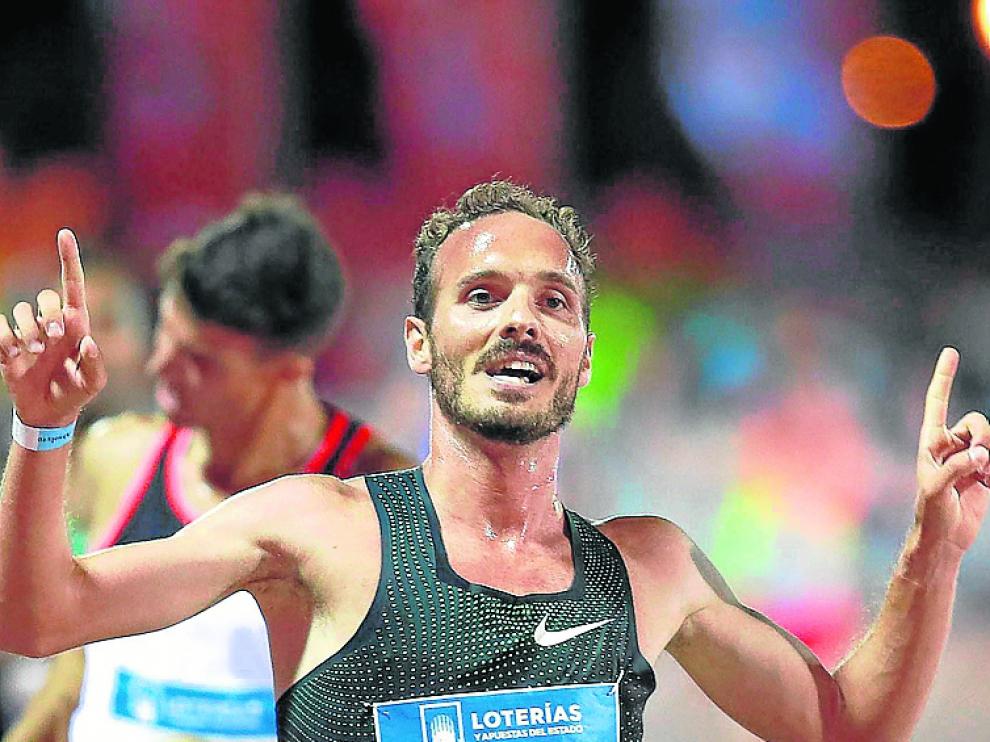 El atleta Toni Abadía, en una imagen de archivo.