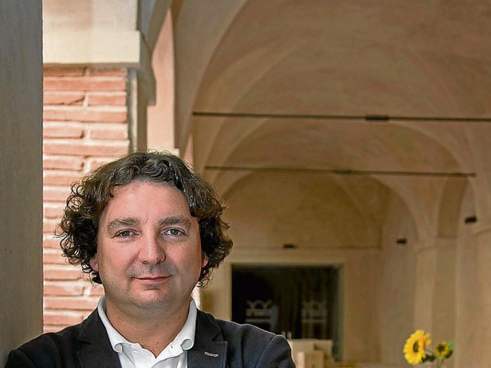 Jesús Abad, en el II Encuentro Profesional de la Cereza de la Comarca de Calatayud.