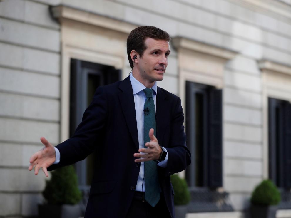 Pablo Casado, presidente del PP.