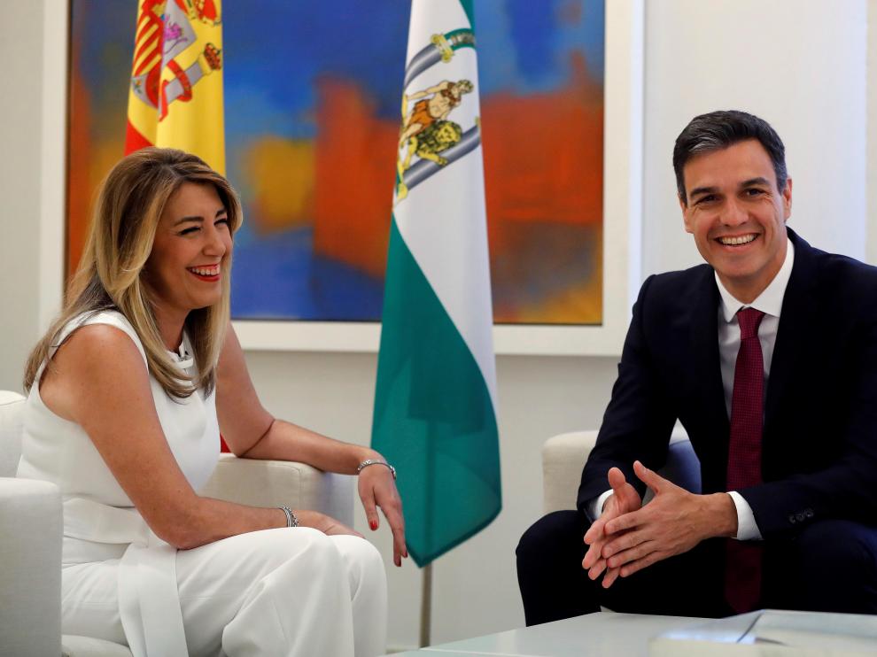 Pedro Sánchez y Susana Díaz