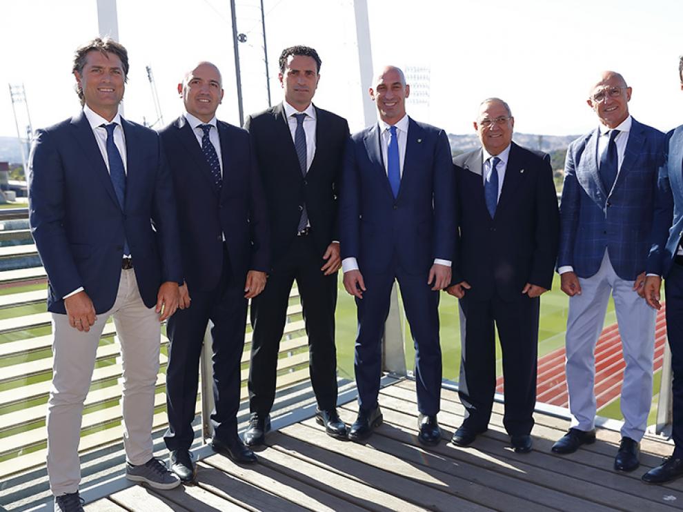 Luis de la Fuente, Santi Denia, David Gordo y Julen Guerrero capitanearán las selecciones inferiores.