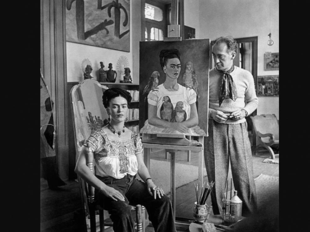 Retrato de Frida Kahlo, en todo su esplendor.