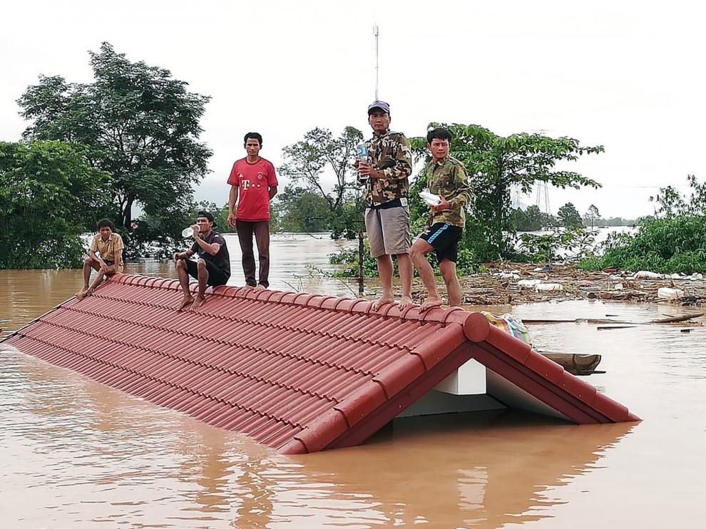 Inundación en Laos