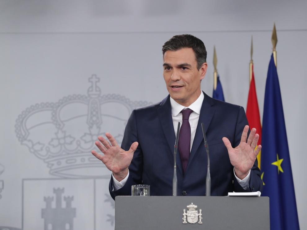 Pedro Sánchez utilizó el avión oficial para desplazarse hasta Castellón, donde asistió al FIB.