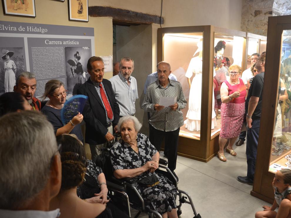 Inauguración del espacio museístico en honor de la soprano Elvida de Hidalgo, maestra de canto y amiga de Maria Callas.