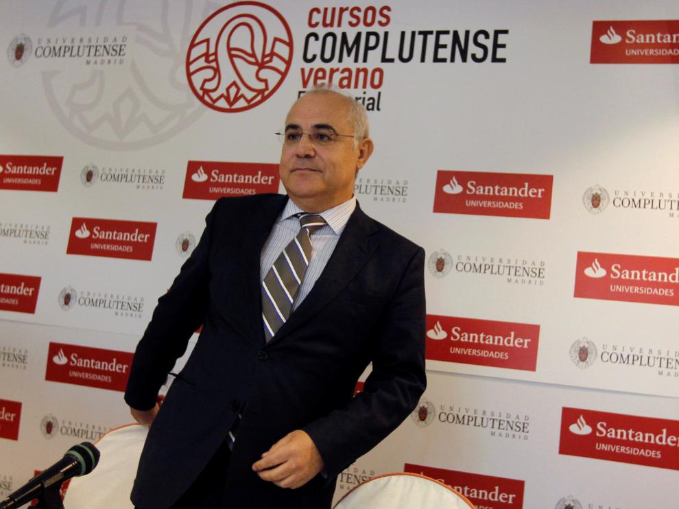 El juez del Tribunal Supremo Pablo Llarena, momentos antes de disputar una mesa redonda.