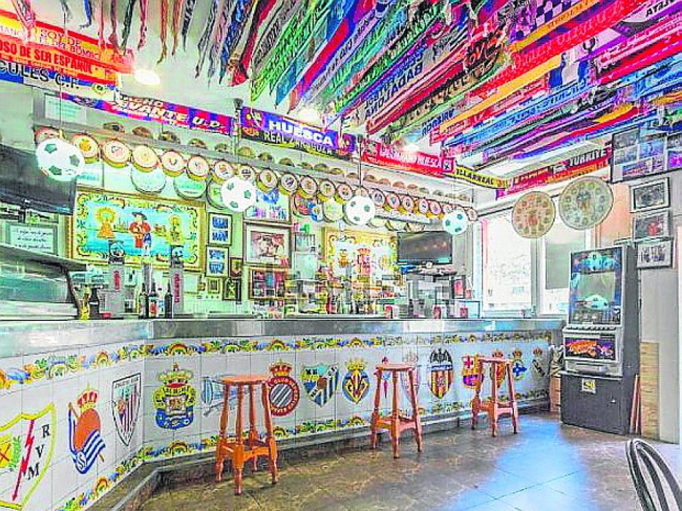 Al bar-museo de Manolo no le falta detalle.