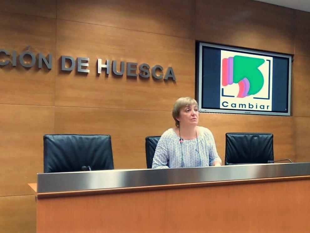 La diputada provincial de Cambiar, Pilar Novales.