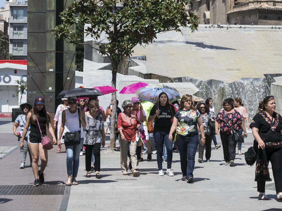 Calor en Zaragoza