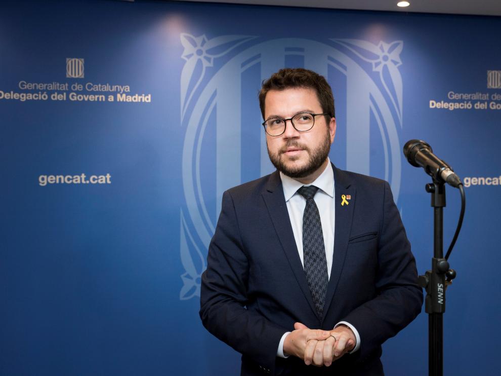 Pere Aragonès, vicepresidente de la Generalitat, en una imagen de archivo.