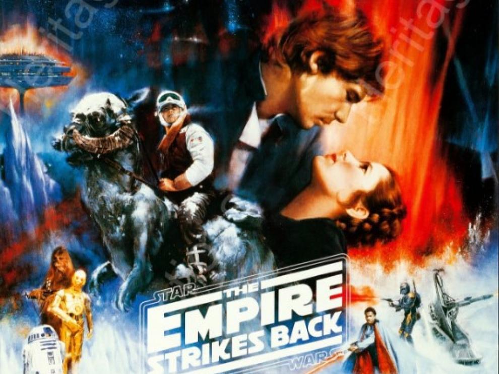 Subastan un cartel inédito de la saga Star Wars por más de 22.000 euros
