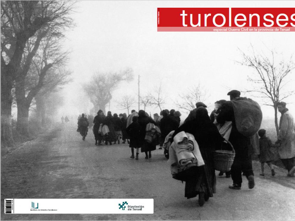 Portada del monográfico de 'Turolenses' dedicado a la Guerra Civil.