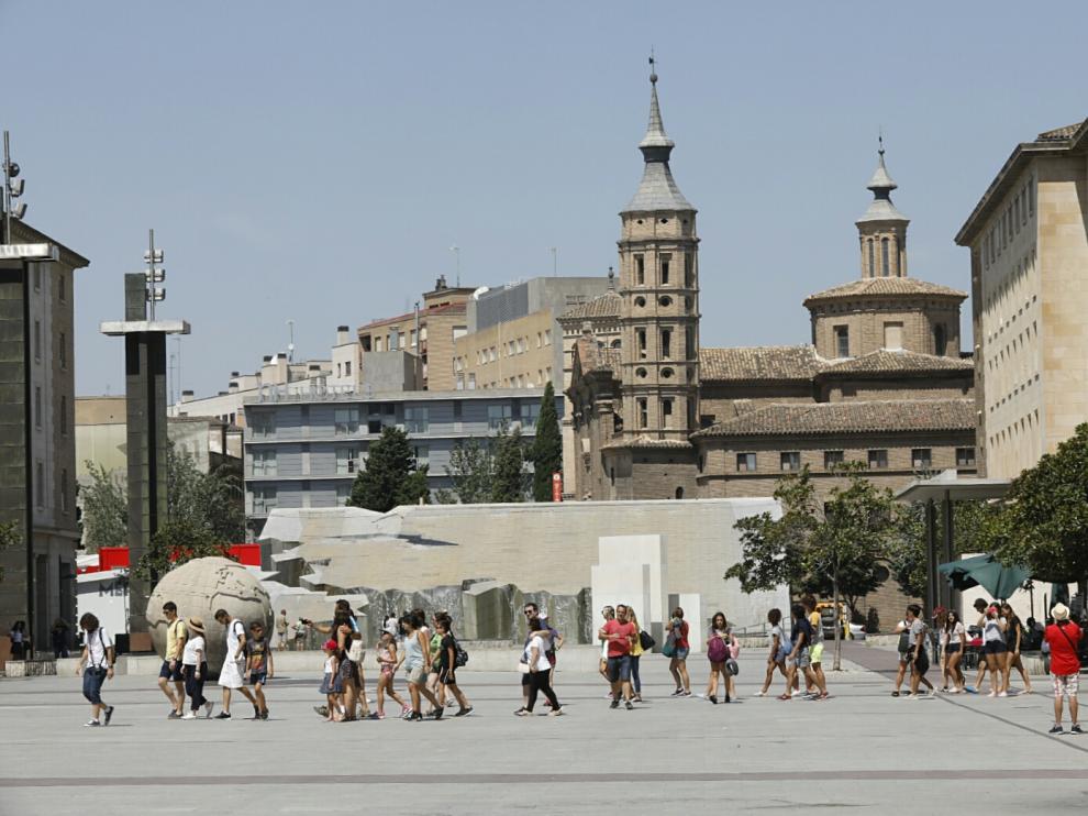 Calor en Zaragoza