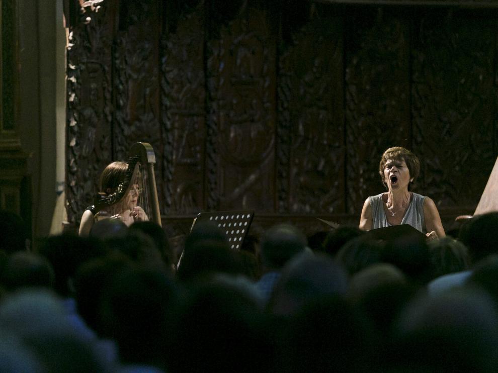 Nuria Llopis y Cristina Miatello interpretan 'Canzonetta spirituale alla nanna'.